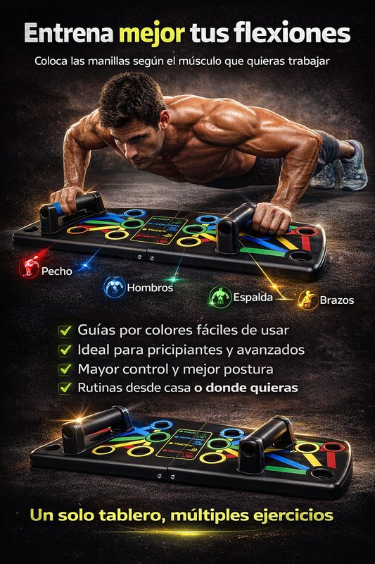 Tabla de flexiones en Casa